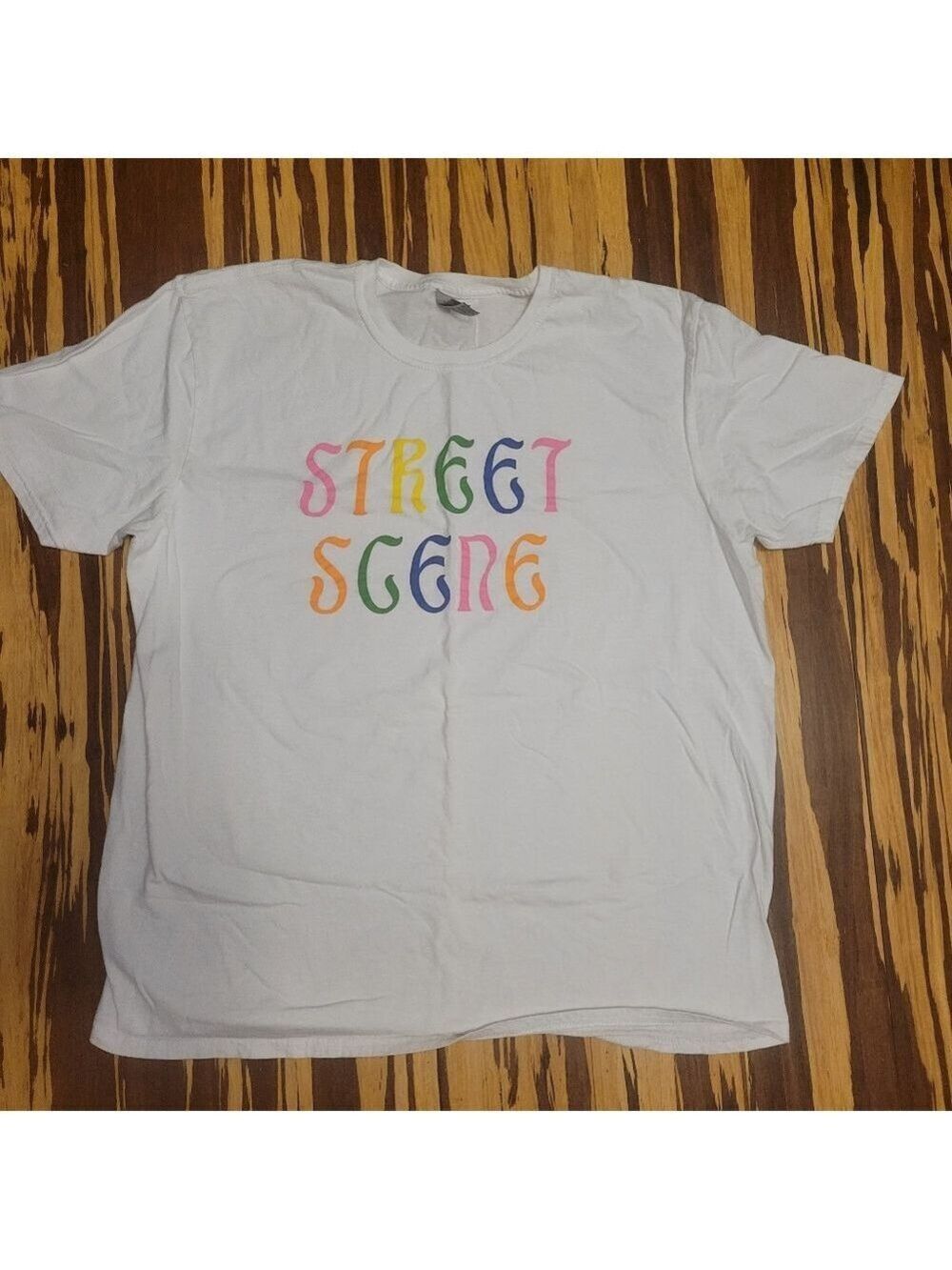 Gildan Softstyle White T-Shirt Size XL